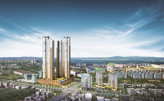 현대BS&C '삼송역 헤리엇' 조감도